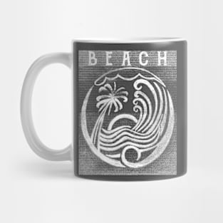 Beach Surfer And Nature Mug